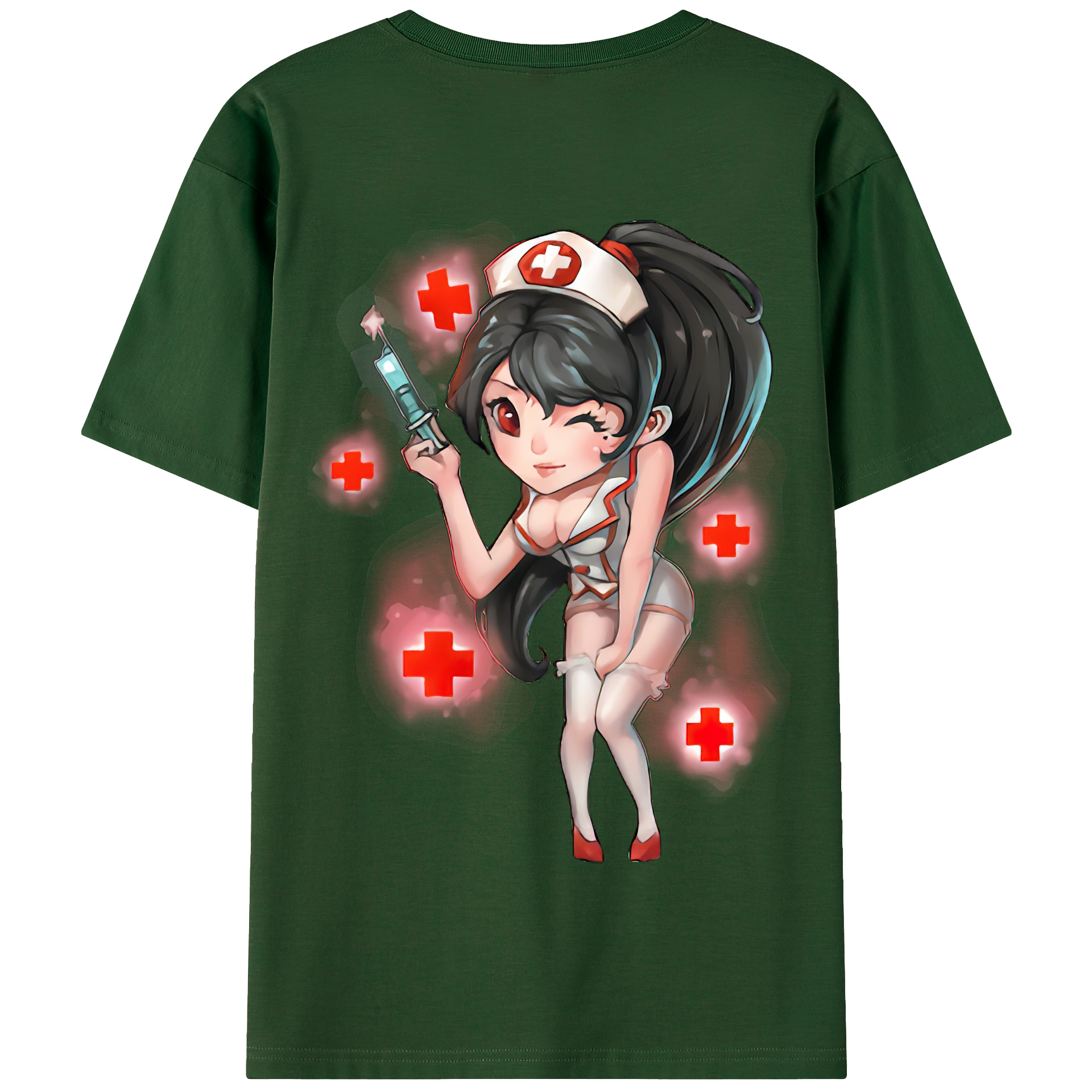リーグ・オブ・レジェンド League of Legends LOL 綿100％半袖Tシャツ（背面プリント）